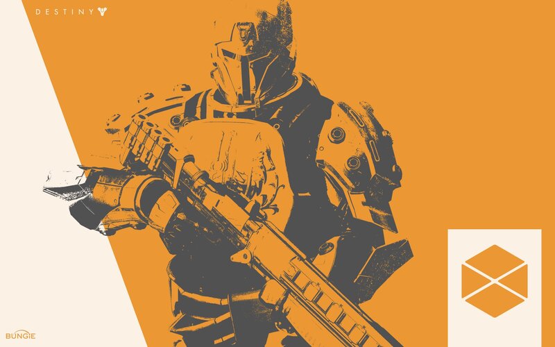 Guardian in Armor — Orange