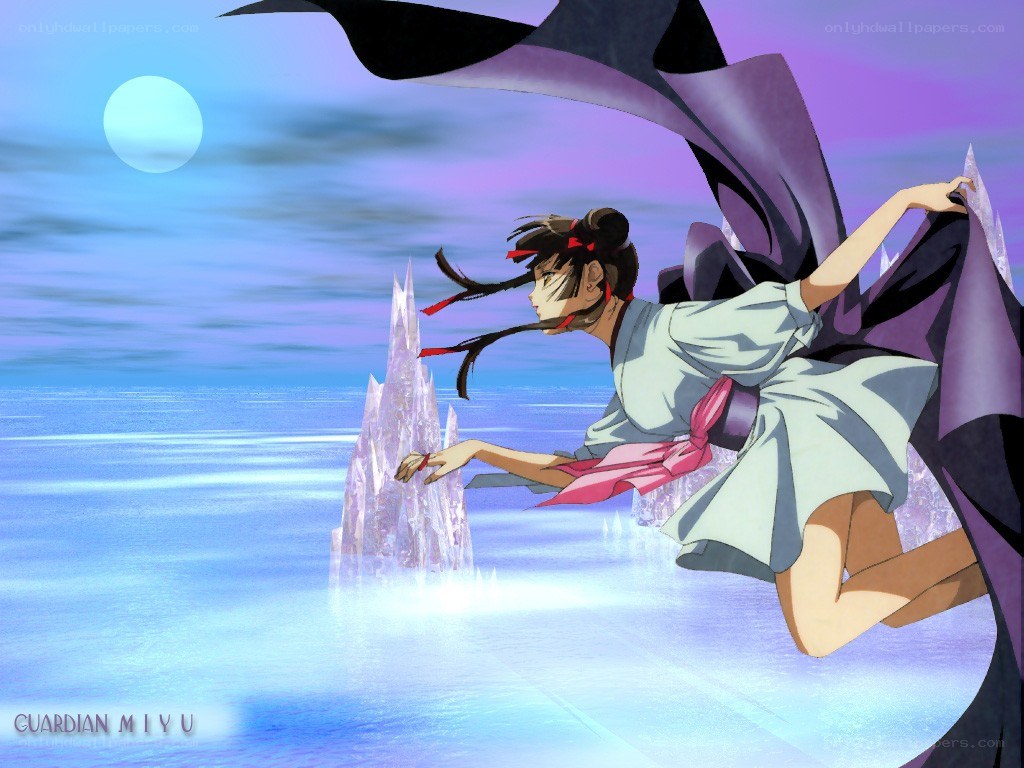 Guardian Miyu in flight