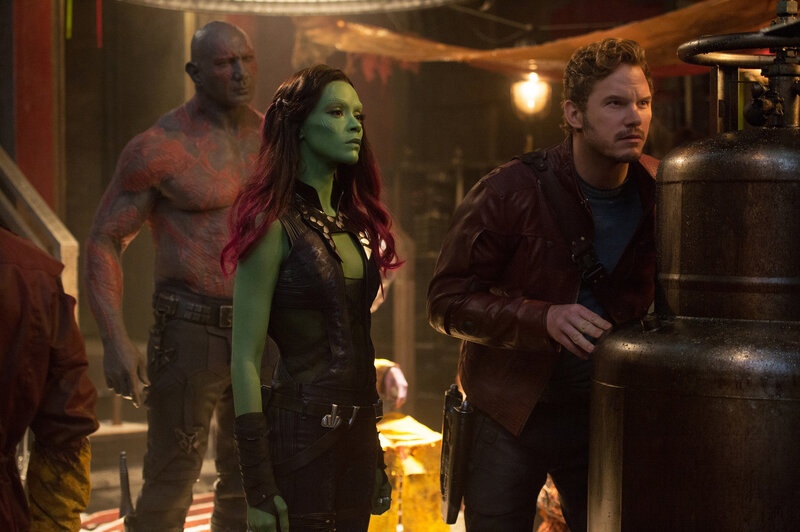 Guardians of the Galaxy scene