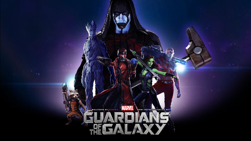 Guardians of the Galaxy Team — Purple, Dramatic