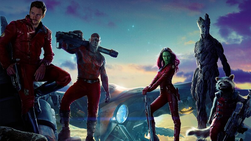Guardians of the Galaxy Team — Red, Dramatic