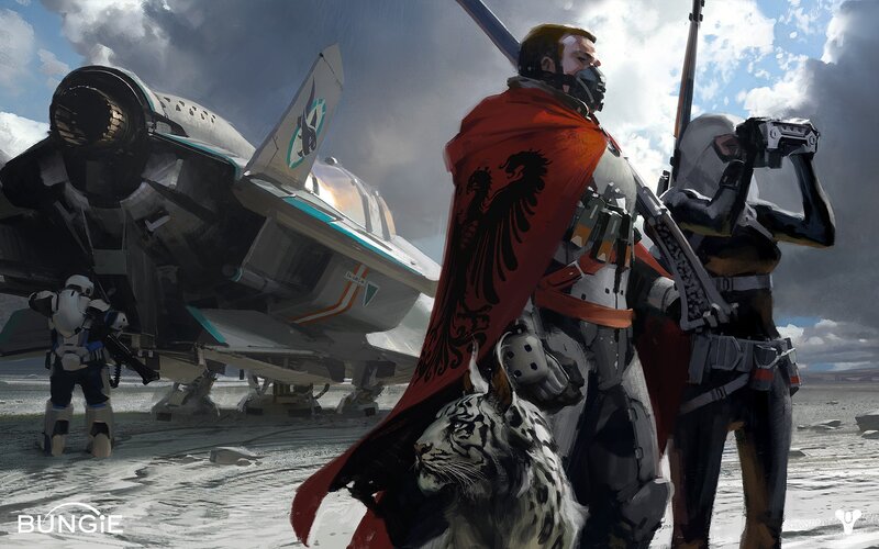 Guardians with a snow leopard