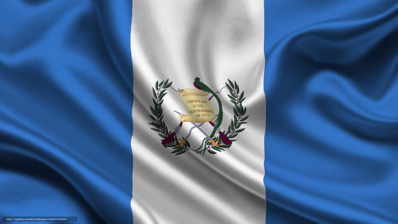 Guatemalan Flag — Blue