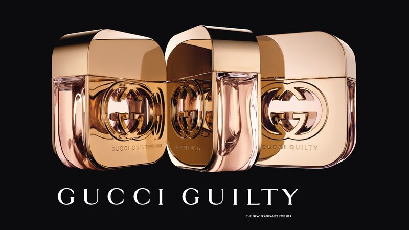 Gucci Guilty fragrance bottles