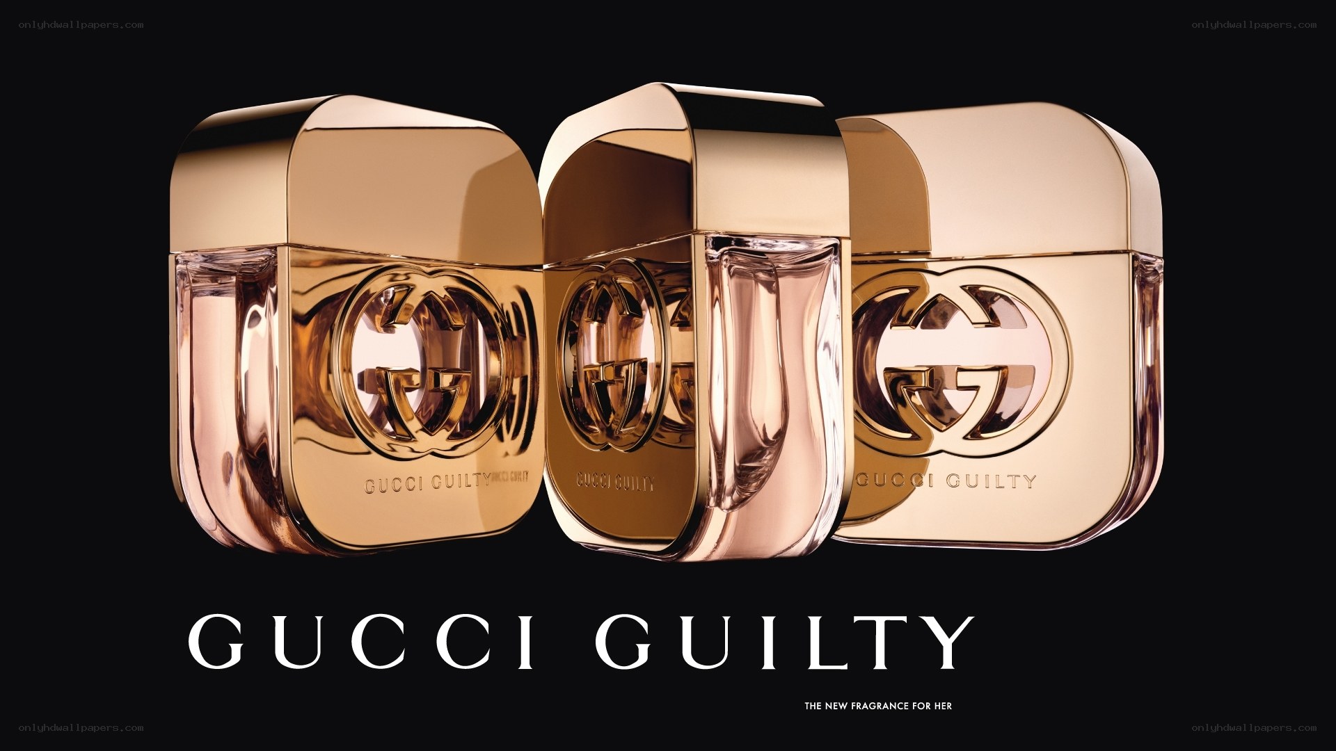 Gucci Guilty fragrance bottles