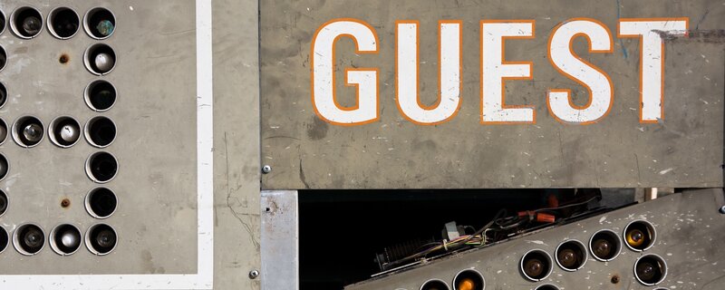 Guest Sign on Machine