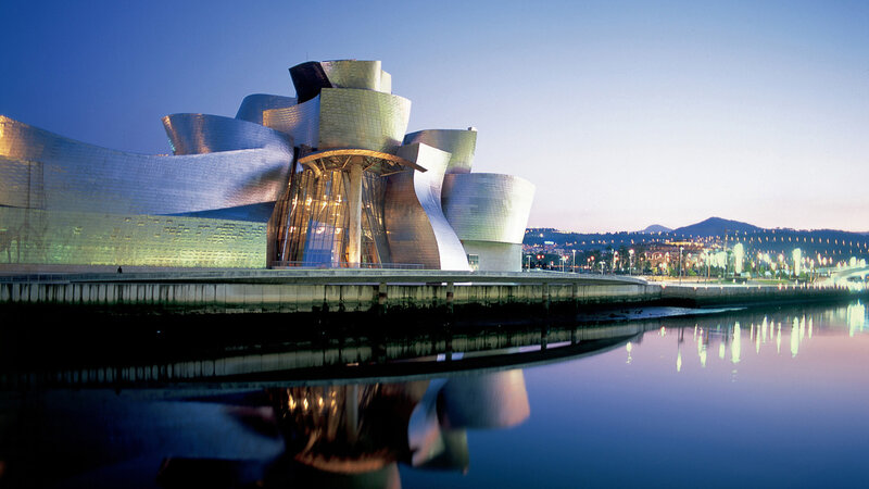 Guggenheim Museum Bilbao — Blue, Serene