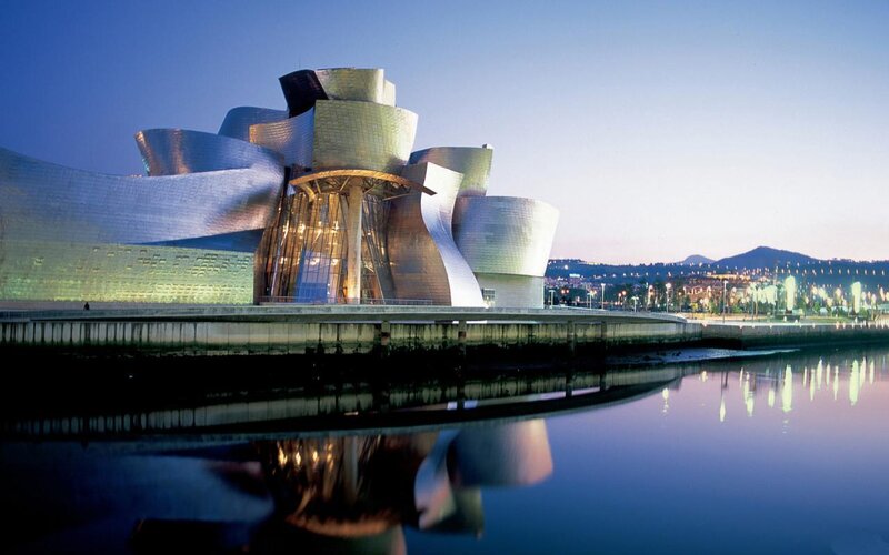 Guggenheim Museum Bilbao — Blue