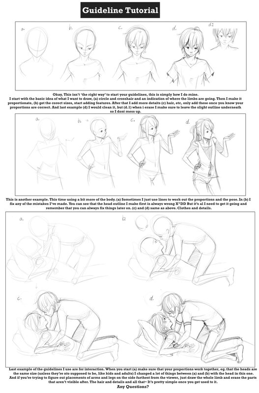 Guideline drawing tutorial