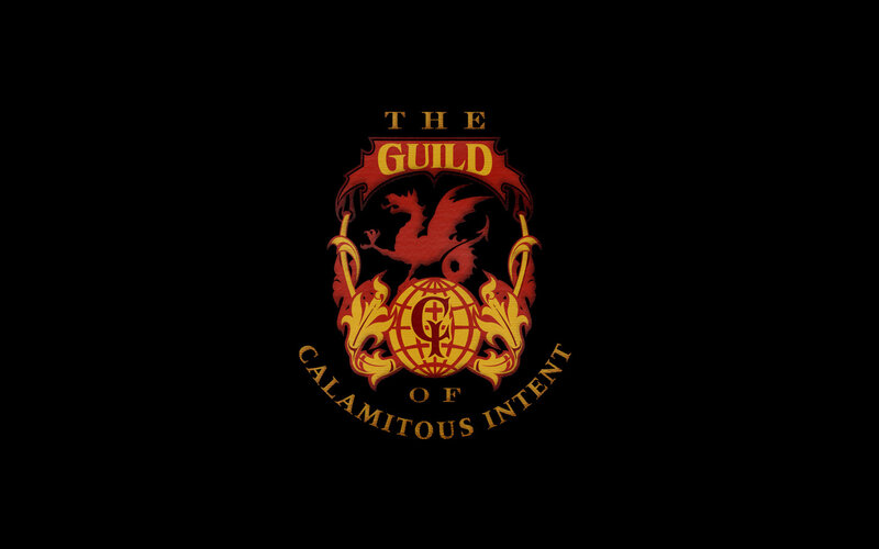 Guild Logo on Black — Dramatic