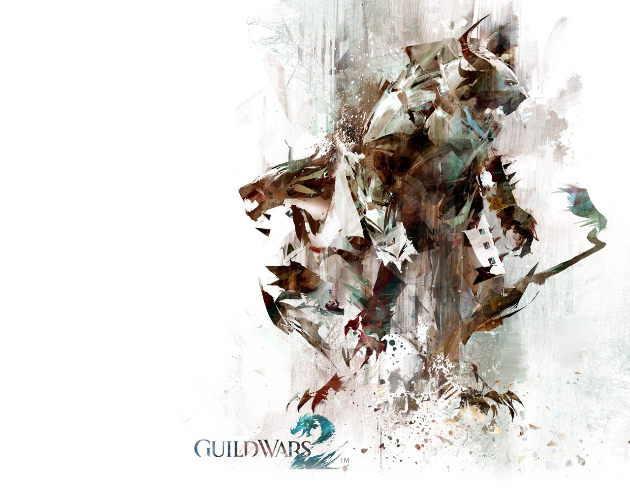 Guild Wars 2 abstract artwork