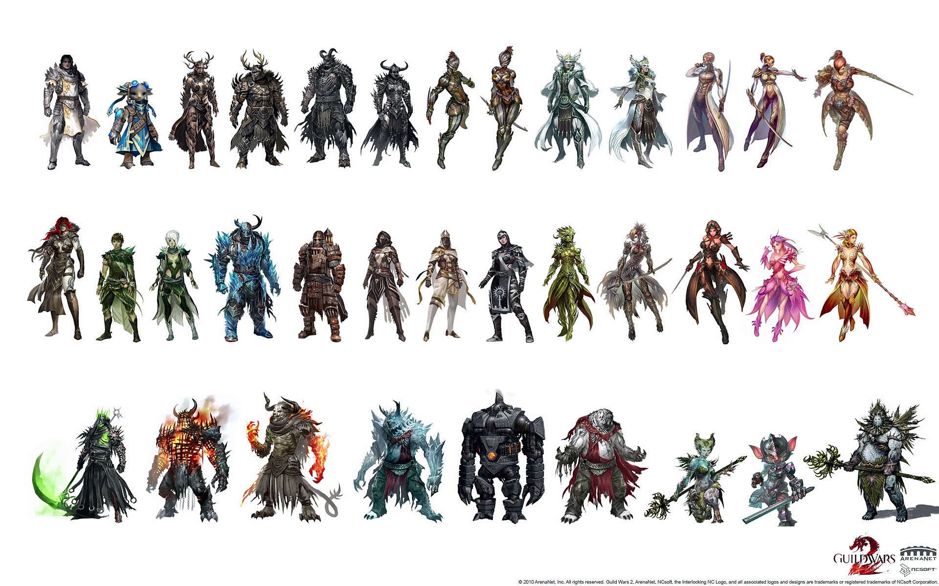 Guild Wars 2 character classes