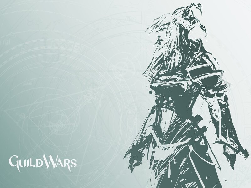 Guild Wars character illustration