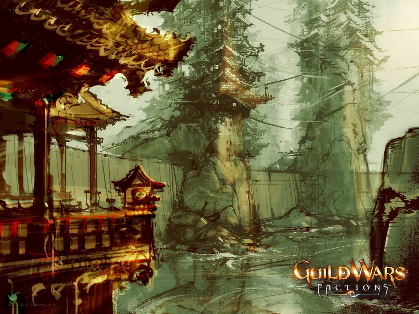 Guild Wars Factions concept art