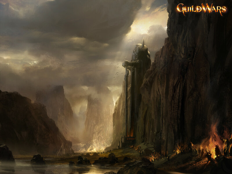 Guild Wars fantasy landscape