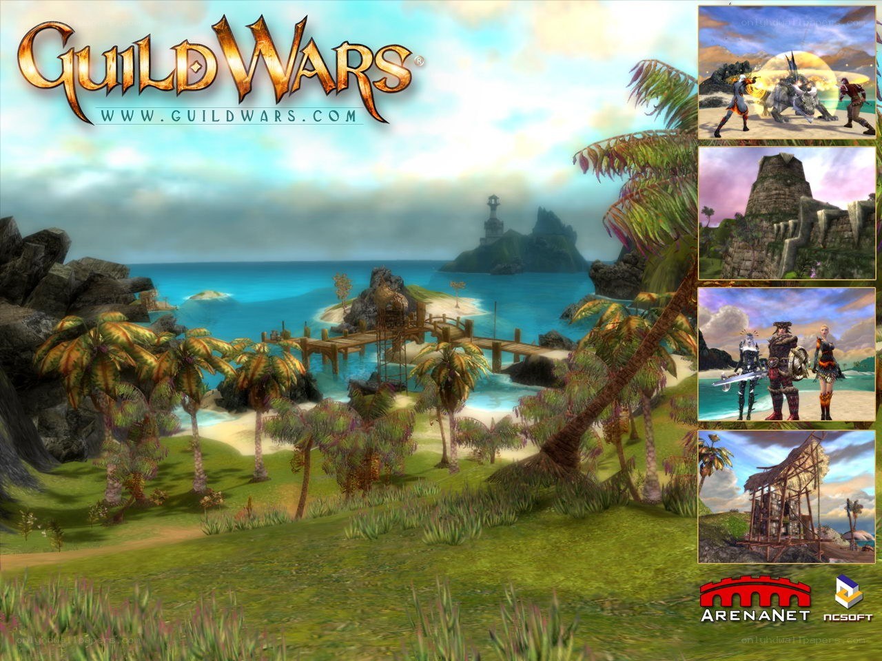 Guild Wars game promotional art