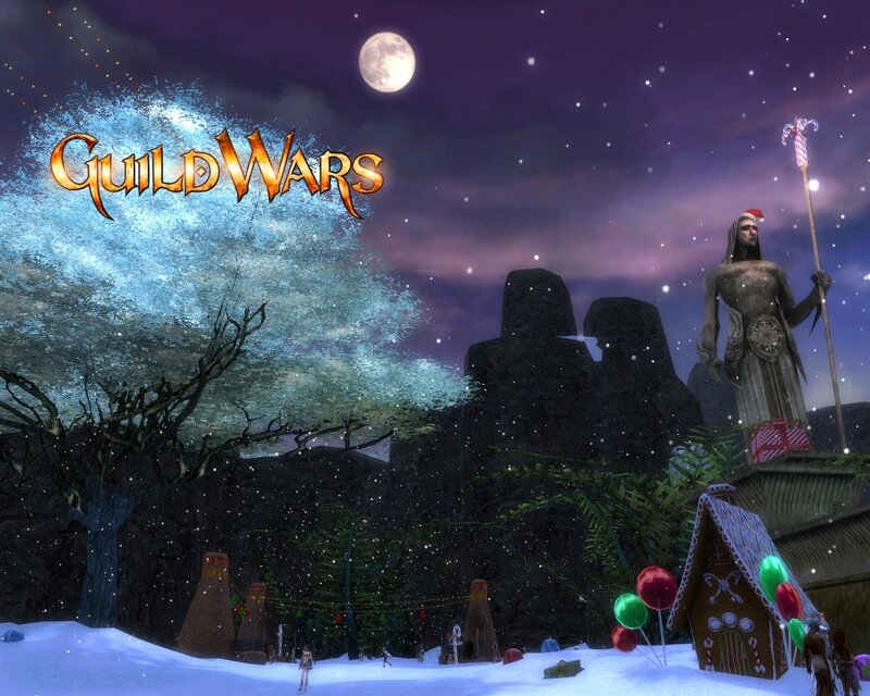 Guild Wars holiday scene