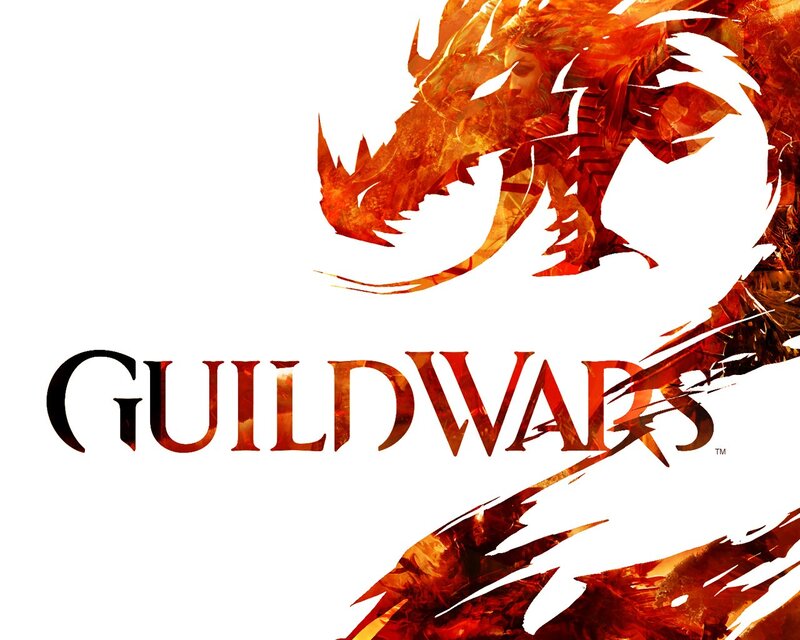 Guild Wars logo with dragon