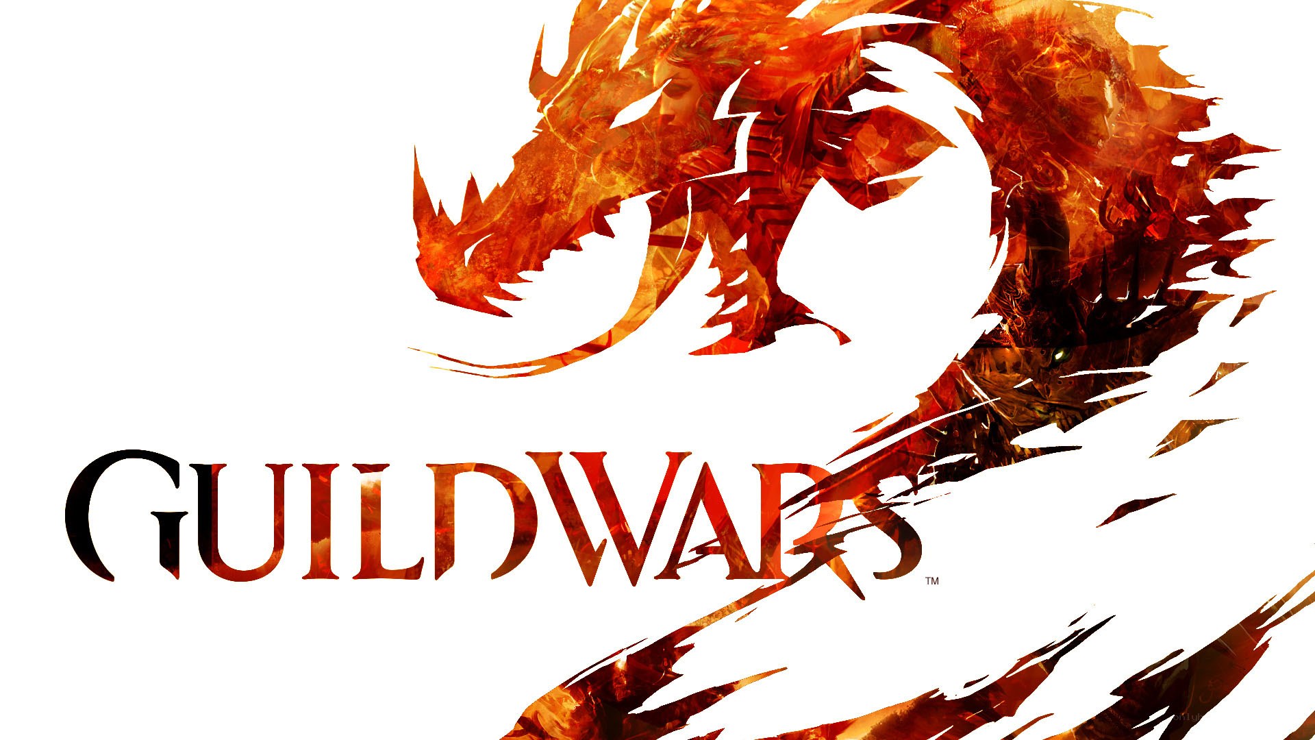 Guild Wars logo with dragon