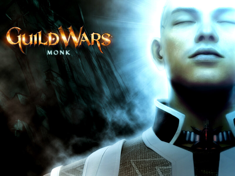 Guild Wars Monk promotional art
