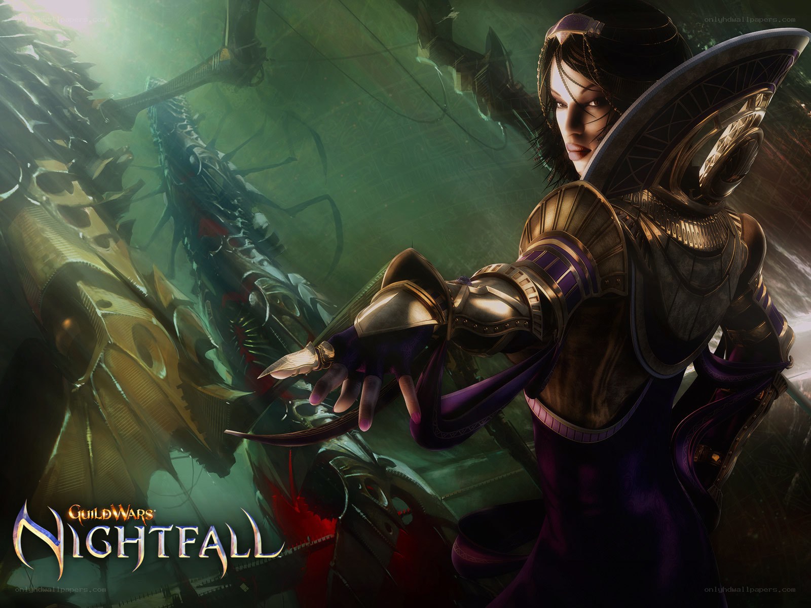 Guild Wars Nightfall character art