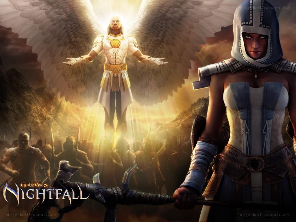 Guild Wars: Nightfall promotional art