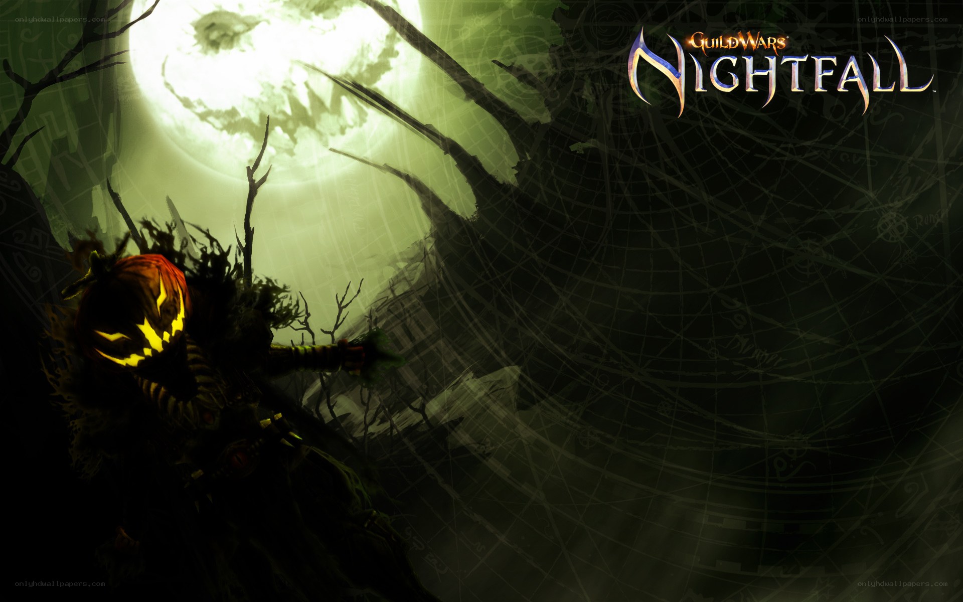 Guild Wars Nightfall promotional art