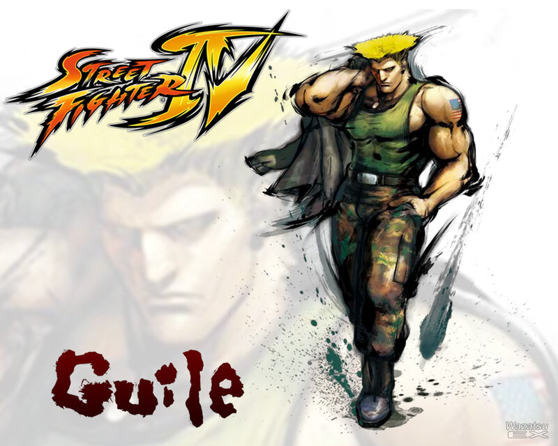 Guile Character Art