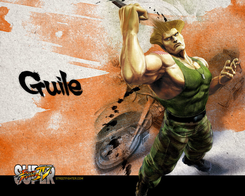 Guile from Street Fighter IV