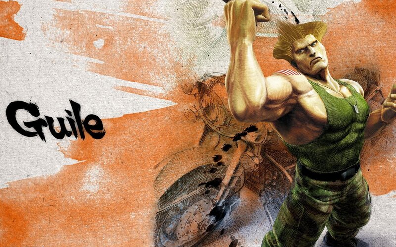 Guile from Street Fighter