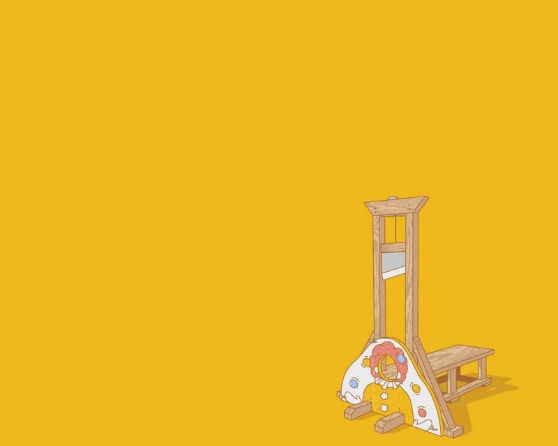 Guillotine with Clown