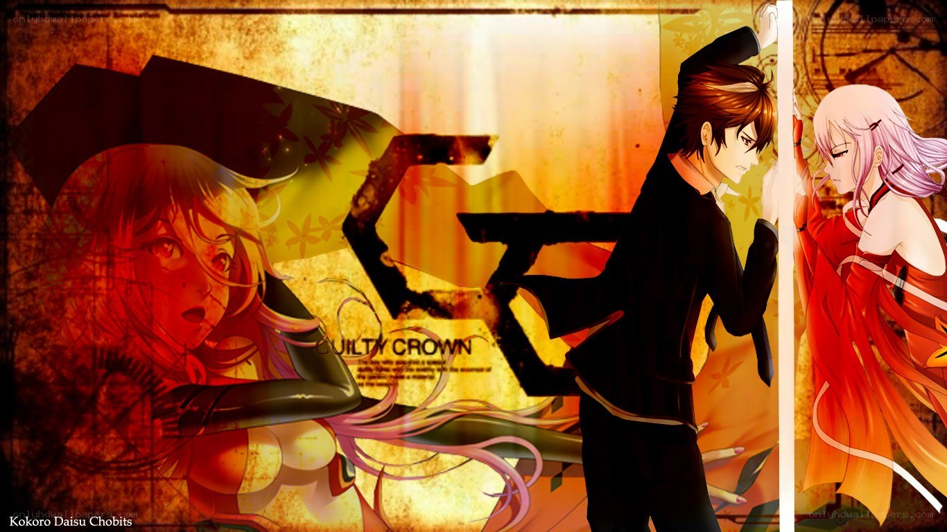Guilty Crown anime artwork