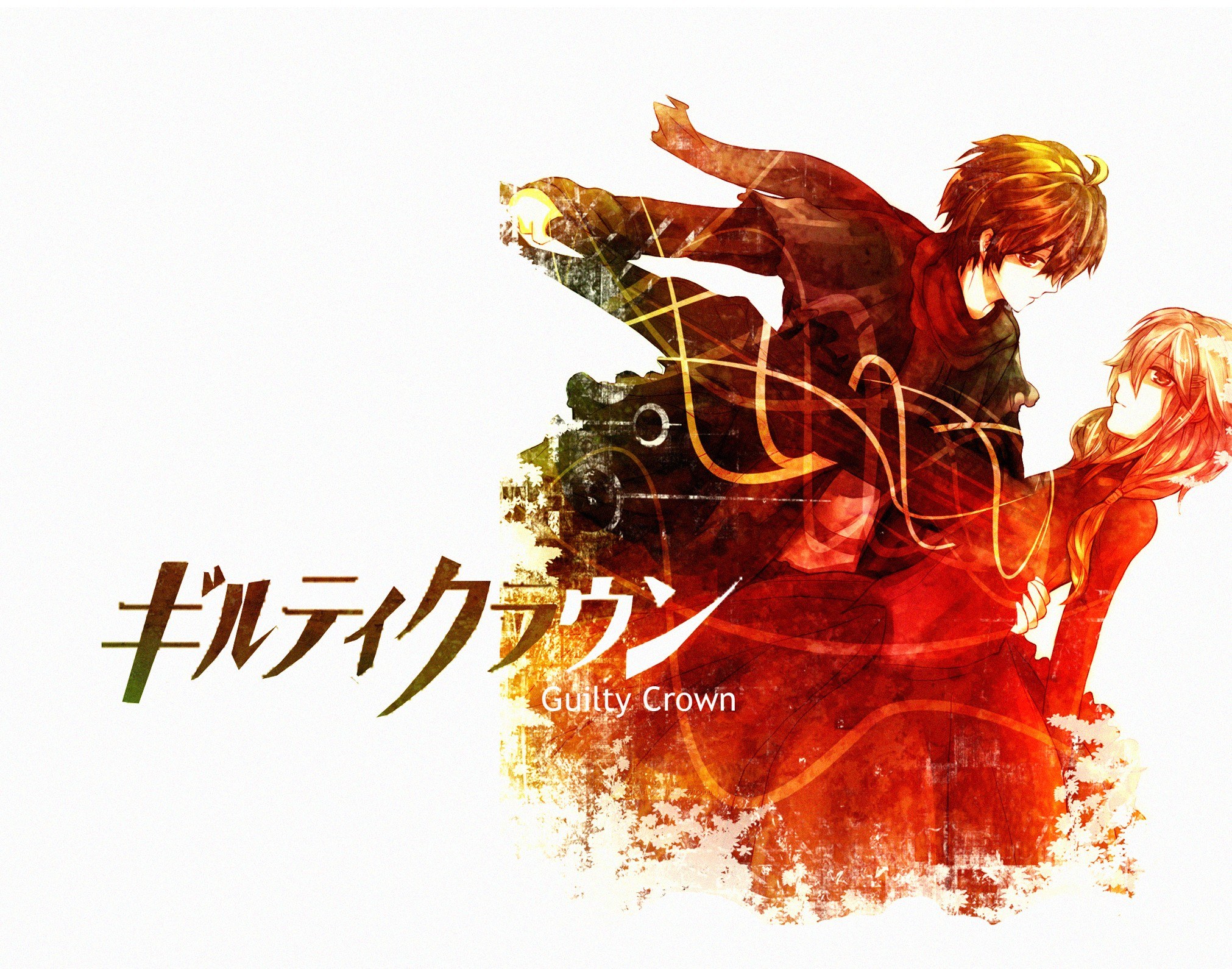 Guilty Crown anime artwork