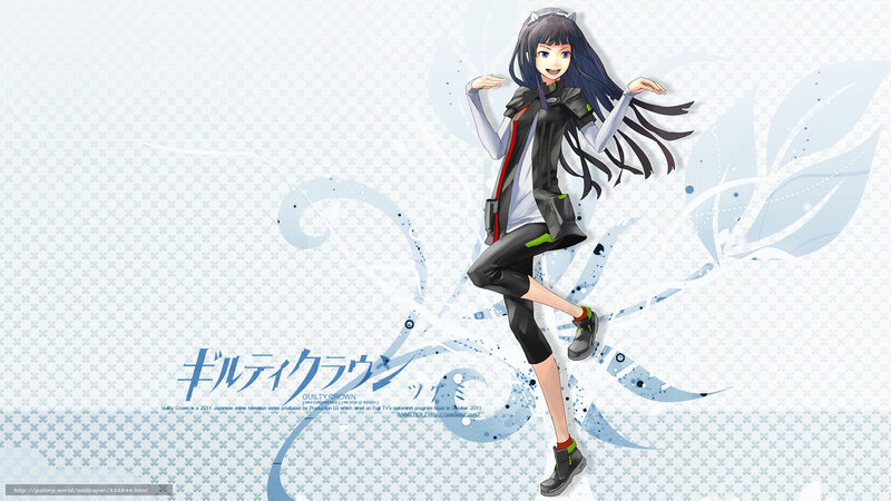 Guilty Crown anime character wallpaper