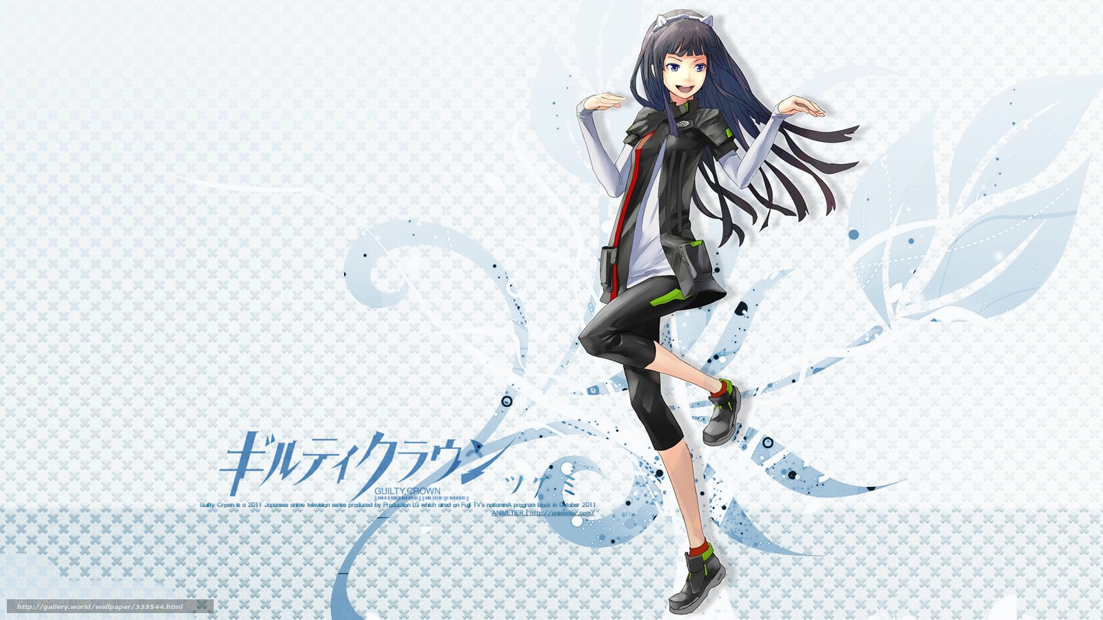 Guilty Crown anime character wallpaper
