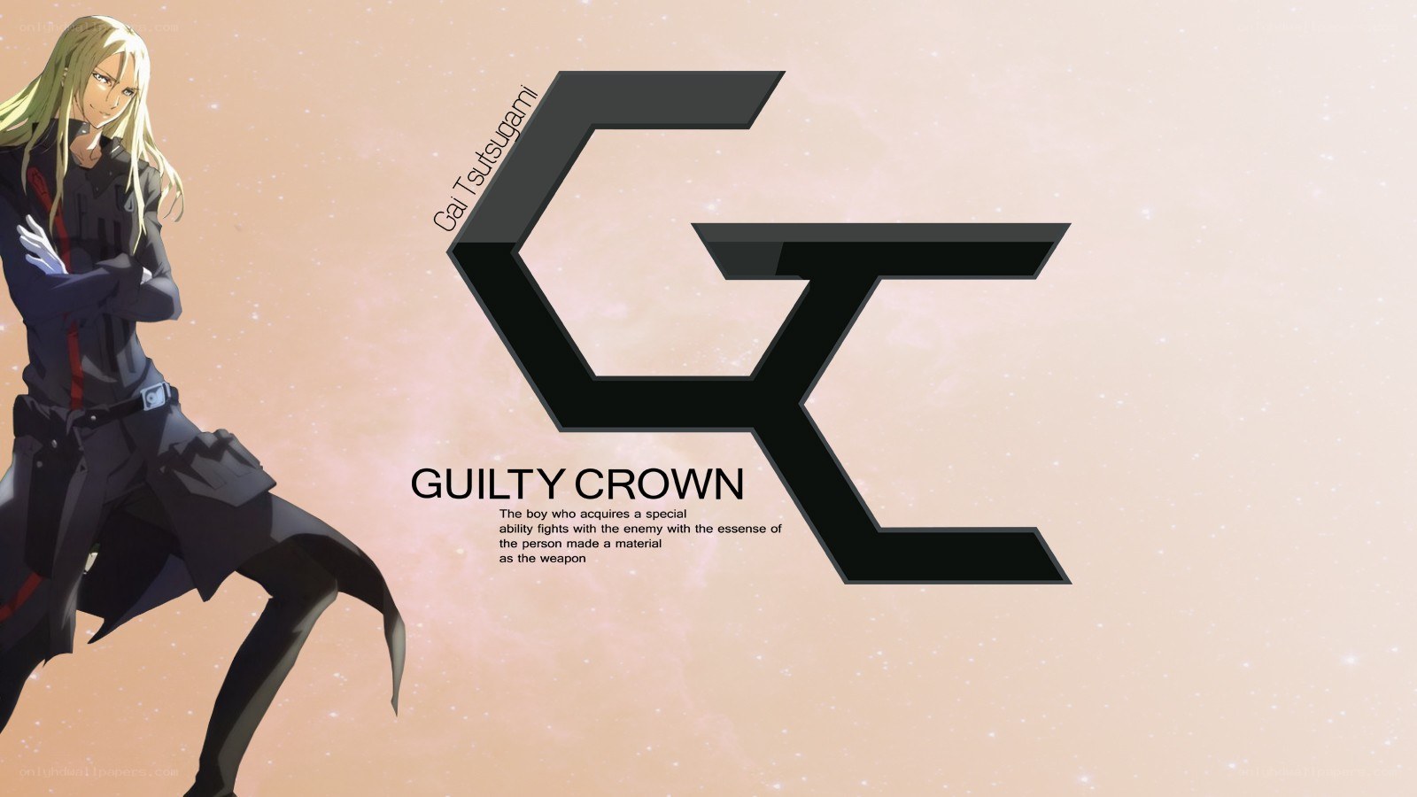 GUILTY CROWN title card