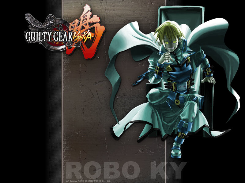 Guilty Gear Isuka character art