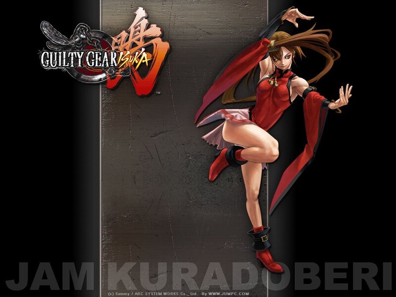 Guilty Gear Isuka character art