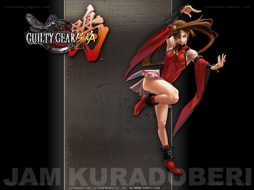 Guilty Gear Isuka character art