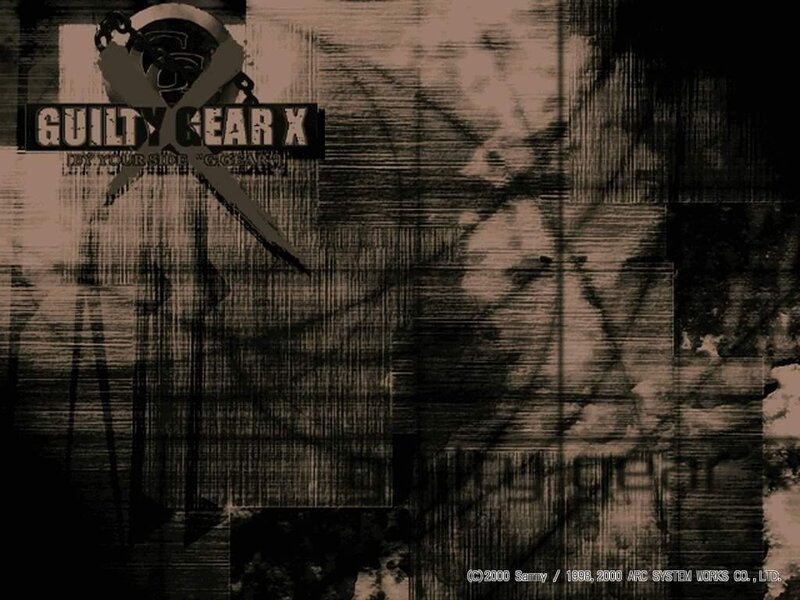 Guilty Gear X Logo — Black