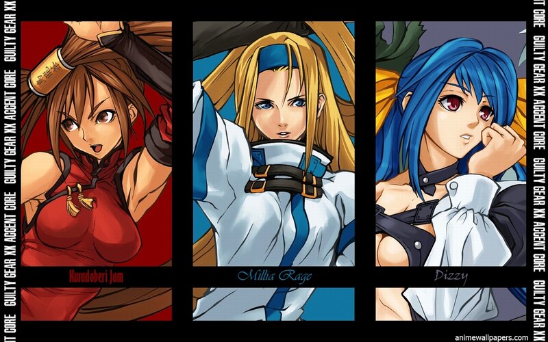 Guilty Gear XX Accent Core characters