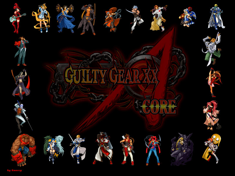 Guilty Gear XX Core characters