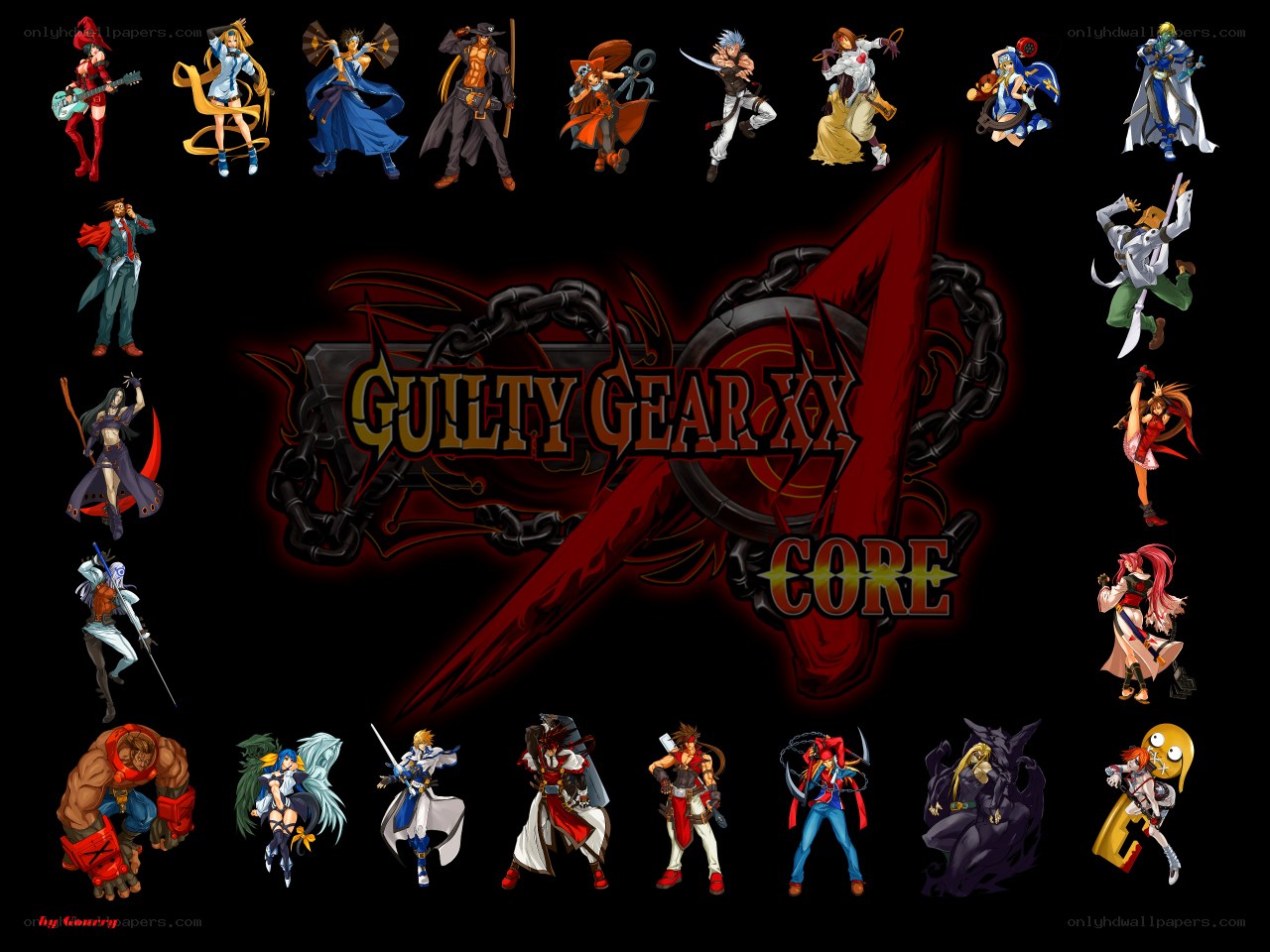 Guilty Gear XX Core characters