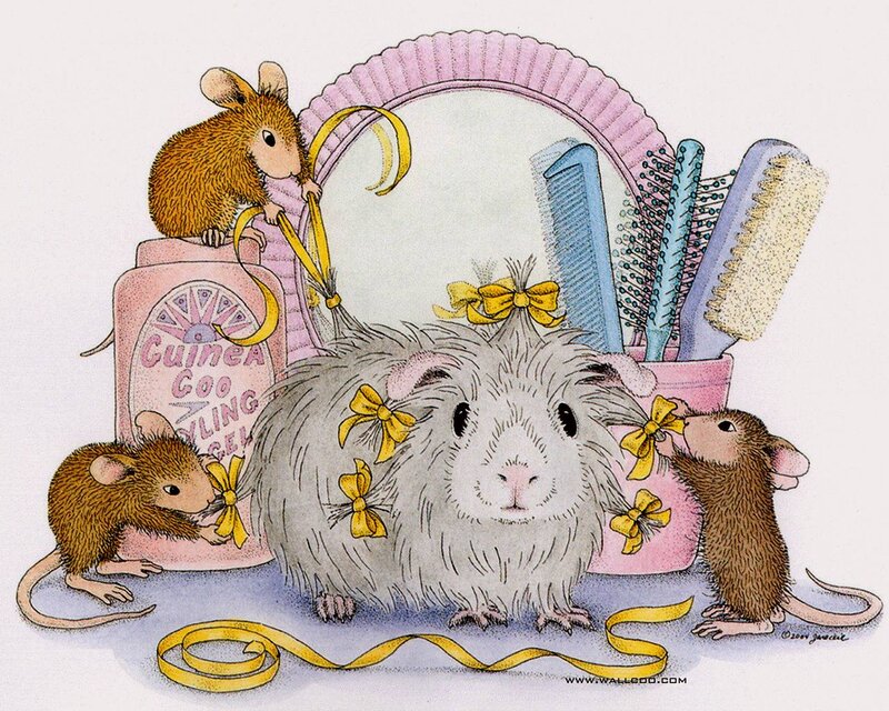 Guinea Pig with Mice