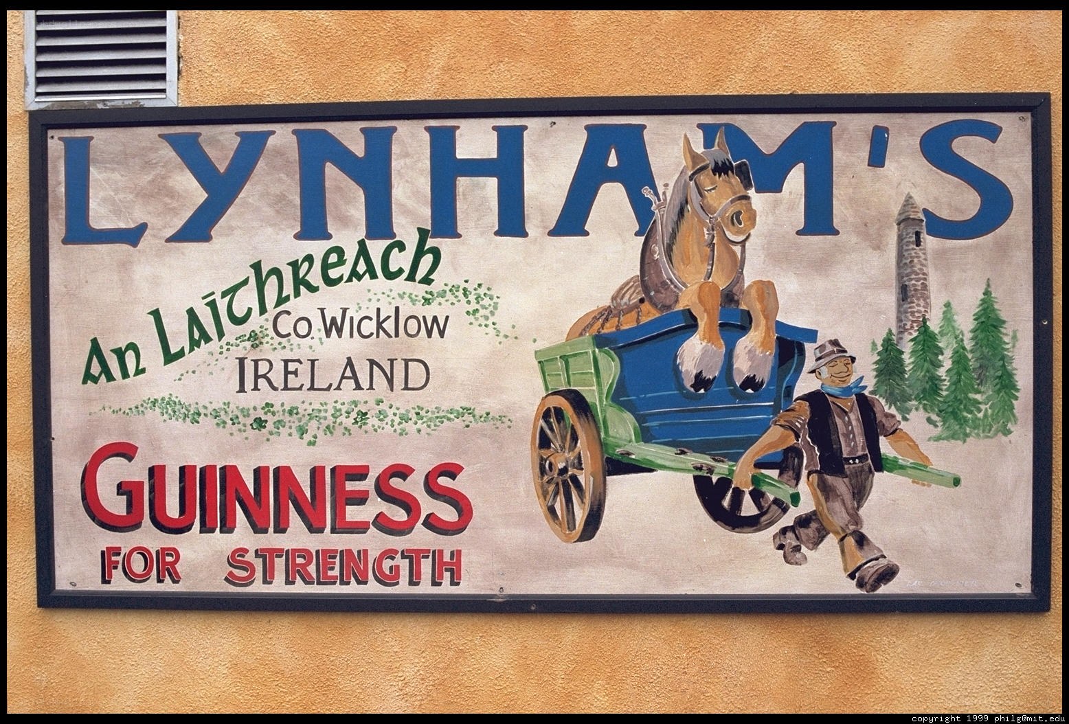Guinness ad in Ireland