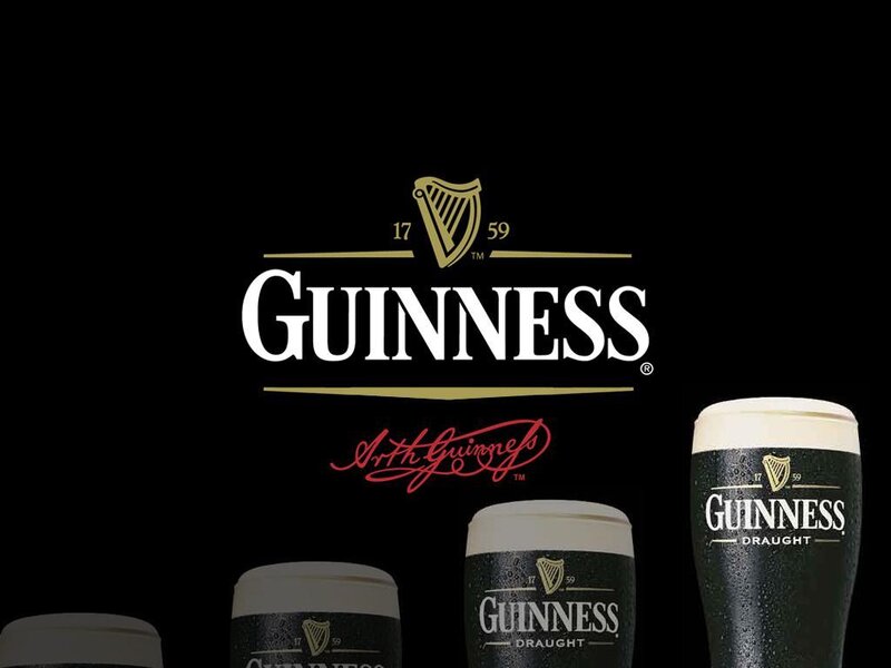Guinness beer branding