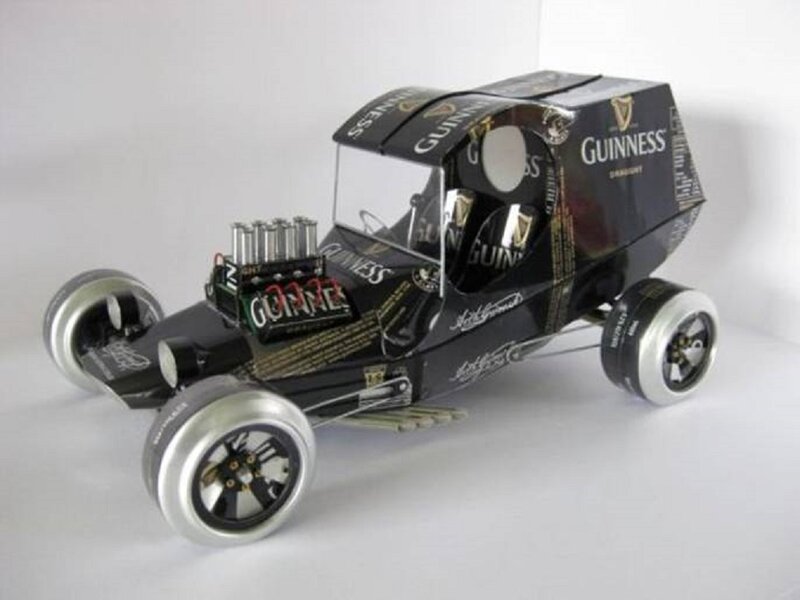 Guinness Beer Can Car