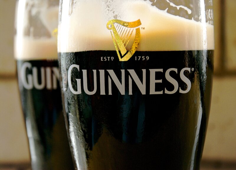 Guinness beer in a glass