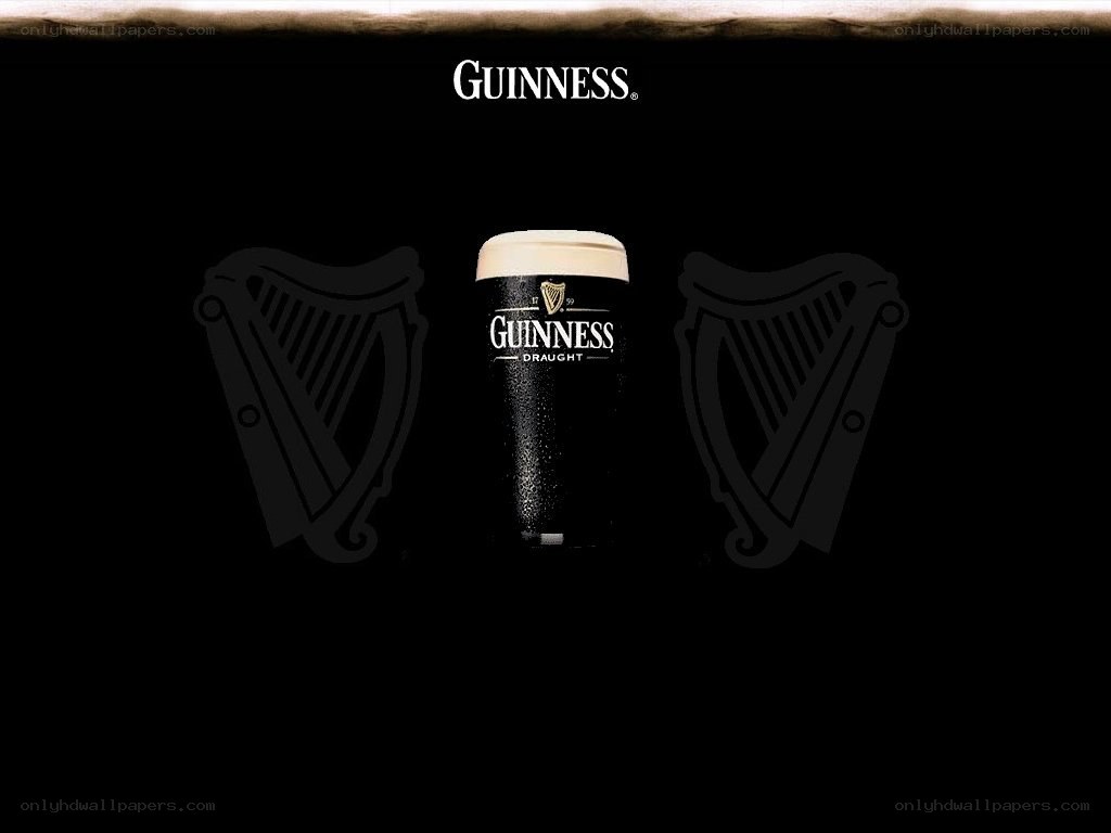 Guinness Draught beer glass