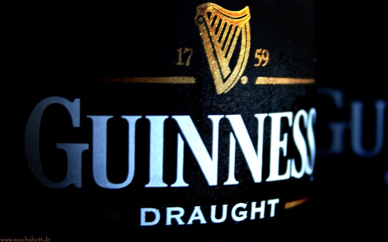 Guinness Draught bottle label